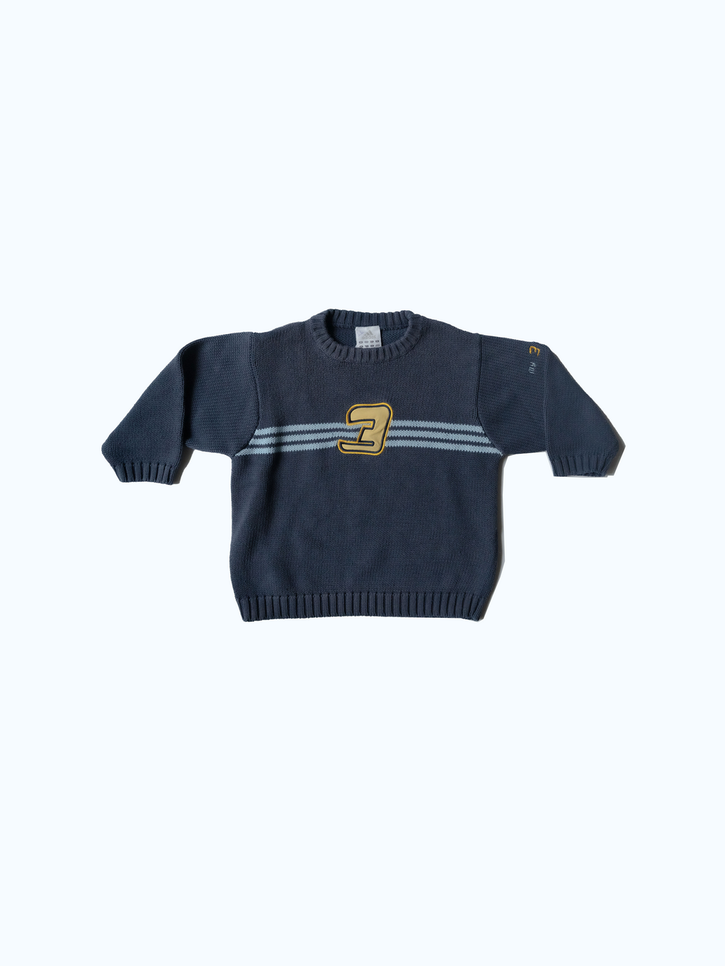 Adidas knitted sweater for kids | vintage children’s sportswear jumper at The Little League.